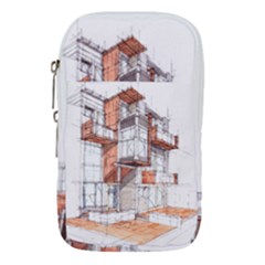 Rag-flats-onion-flats-llc-architecture-drawing Graffiti-architecture Waist Pouch (small)