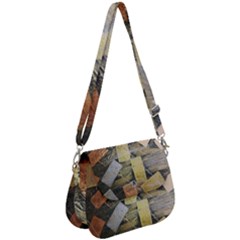 All That Glitters Is Gold  Saddle Handbag by Hayleyboop