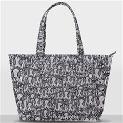 Sketchy Monster Insect Drawing Motif Pattern Back Pocket Shoulder Bag  by dflcprintsclothing