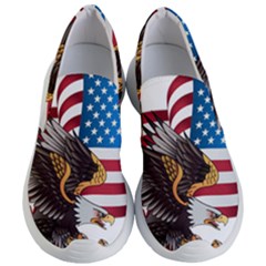 American-eagle- Clip-art Women s Lightweight Slip Ons by Jancukart