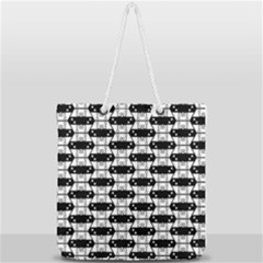 Hackers Town Void Mantis Hexagon Agender Rumpus Parable Pride Flag Full Print Rope Handle Tote (large) by WetdryvacsLair