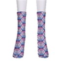 Hackers Town Void Mantis Hexagon Bigender Seven 7 Stripe Pride Flag Crew Socks View1