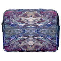 Abstract Pouring Make Up Pouch (large) by kaleidomarblingart