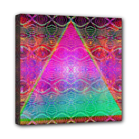 Trinfinite Mini Canvas 8  X 8  (stretched) by Thespacecampers