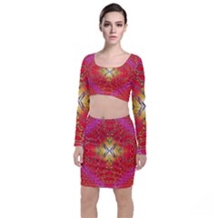 Lava Liquid Top And Skirt Sets by Thespacecampers