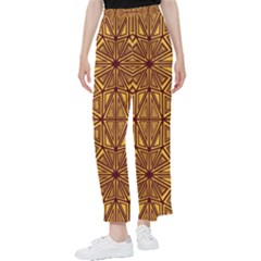 Abstract Pattern Geometric Backgrounds Women s Pants  by Eskimos