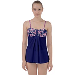 Cb-014 Babydoll Tankini Set by flowerland