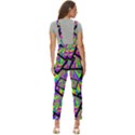 Vibrant Colors Cbdoilprincess Women s Pinafore Overalls Jumpsuit View4