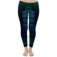Technology-artificial-intelligence Classic Winter Leggings by Jancukart