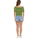 Abstract pattern geometric backgrounds Button up blouse View4
