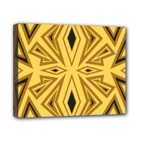 Abstract Pattern Geometric Backgrounds Canvas 10  X 8  (stretched) by Eskimos