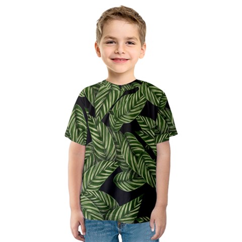  Leaves  Kids  Sport Mesh Tee by artworkshop