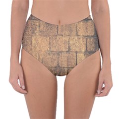  Wallpaper Architecture Reversible High-waist Bikini Bottoms by artworkshop