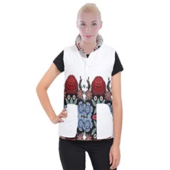 Im Fourth Dimension Colour 1 Women s Button Up Vest by imanmulyana