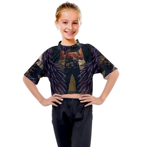 Screenshot 20220701-212826 Piccollage Kids Mock Neck Tee by MDLR