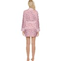 pattern seamless stars clouds Long Sleeve Satin Robe View2