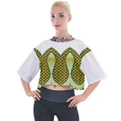 Im Fourth Dimension Colour 5 Mock Neck Tee by imanmulyana