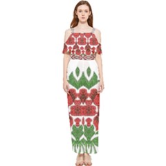 Im Fourth Dimension Colour 9 Draped Sleeveless Chiffon Jumpsuit by imanmulyana