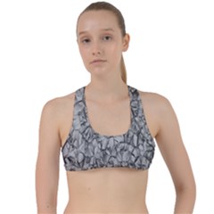 Comb Criss Cross Racerback Sports Bra by nateshop
