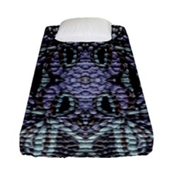 Abstract Kaleido Fitted Sheet (single Size) by kaleidomarblingart