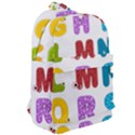 Vectors Alphabet Eyes Letters Funny Classic Backpack View2