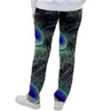Plumage Peacock Feather Colorful Women s Casual Pants View2