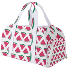 Illustration Watermelon Fruit-food Melon Burner Gym Duffel Bag by Sapixe