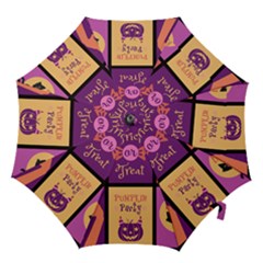 Halloween Cute Cartoon Hook Handle Umbrellas (large) by Sapixe