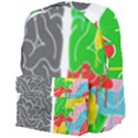 Clip Art Brain Halves Giant Full Print Backpack View4