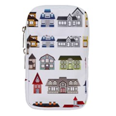 Houses Waist Pouch (small) by Sapixe