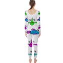 Fish Swim Cartoon Funnycute Long Sleeve Catsuit View2