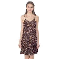 Coffee Beans Food Texture Camis Nightgown  by artworkshop