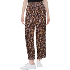 Coffee Beans Food Texture Women s Pants  by artworkshop