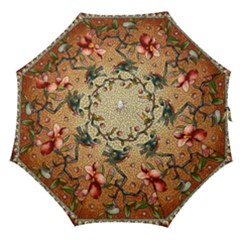 Flower Cubism Mosaic Vintage Straight Umbrellas by Jancukart