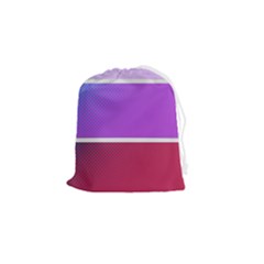 Pattern Banner Set Dot Abstract Drawstring Pouch (small) by Jancukart