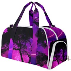 Tree Men Space Universe Surreal Burner Gym Duffel Bag by Amaryn4rt