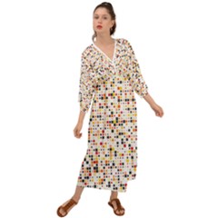 Art Pattern Design Wallpaper Grecian Style  Maxi Dress by Amaryn4rt
