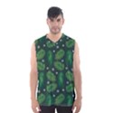 Leaves Snowflake Pattern Holiday Men s Basketball Tank Top View1