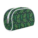 Leaves Snowflake Pattern Holiday Make Up Case (Small) View1
