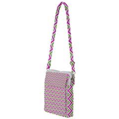 Mave,chevron,white,navi,purple Multi Function Travel Bag by nateshop