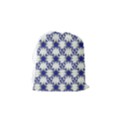Background Pattern Texture Design Drawstring Pouch (Small) View2