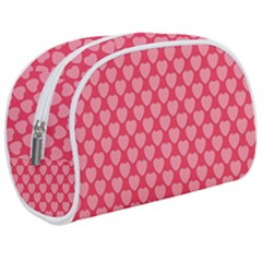 Valentine Lobe Hearts Background Seamless Tile Make Up Case (medium) by Wegoenart