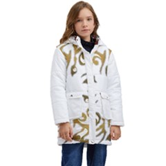 Im Fourth Dimension Colour 37 Kid s Hooded Longline Puffer Jacket by imanmulyana
