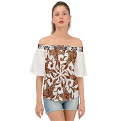 Im Fourth Dimension Colour 44 Off Shoulder Short Sleeve Top by imanmulyana