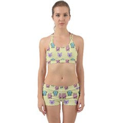 Illustration Animals Pastel Children Colorful Back Web Gym Set by Wegoenart