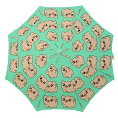 Puppy Pattern Wallpaper Dog Pet Straight Umbrellas by Wegoenart