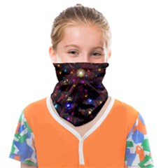 Abstract Background Stars Star Galaxy Wallpaper Face Covering Bandana (kids) by Wegoenart