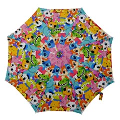 Illustration Cartoon Character Animal Cute Hook Handle Umbrellas (medium) by Sudhe