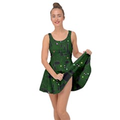 Board Conductors Circuits Inside Out Casual Dress by Jancukart