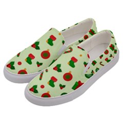 Illustration Festive Background Holiday Background Men s Canvas Slip Ons by Amaryn4rt